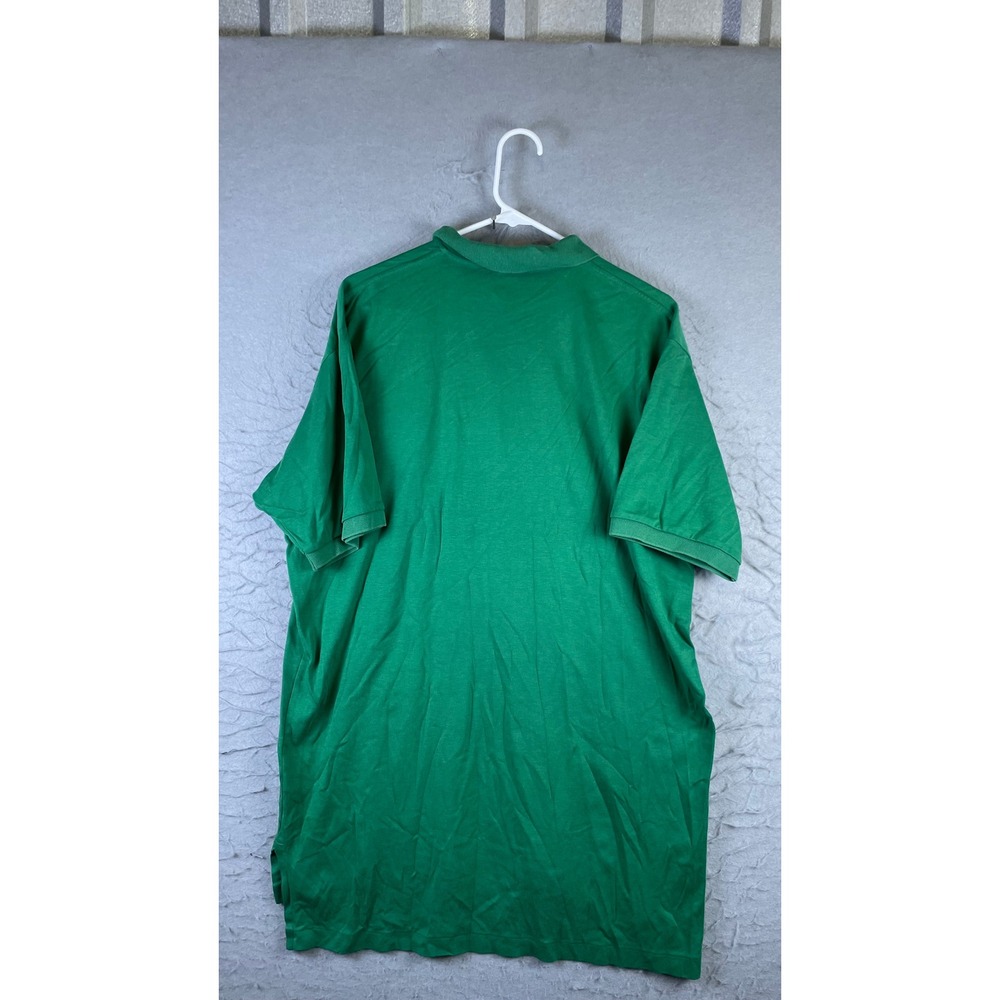 Polo Ralph Lauren Polo Shirt Mens L Green Good Golf Crest Cotton Short Sleeve